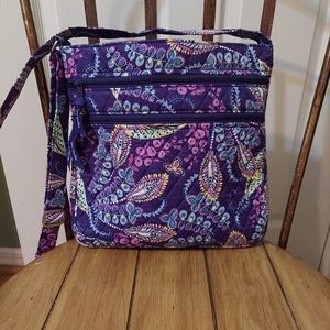 Vera Bradley Triple Zipper Hipster